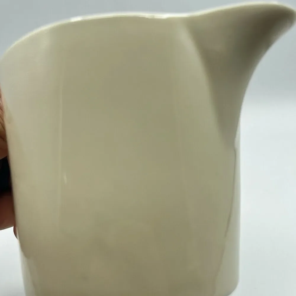 Crate & Barrel Pale Yellow Creamer Designed By Barbara Eigen